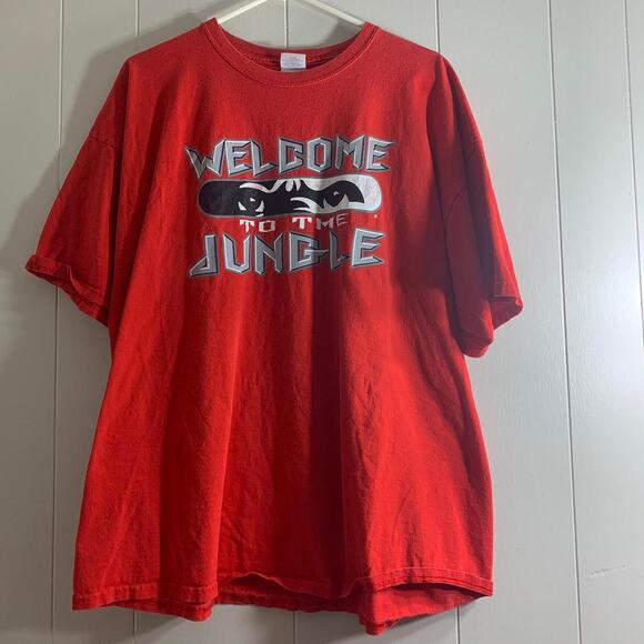 vintage Y2K 2000s NCAA PITT STATE GORILLAS FOOTBALL college tee shirt 2XL - Picture 2 of 6